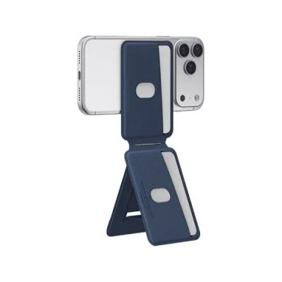 Skinarma magnetic foldable tripod with cardholder axis _ Navy